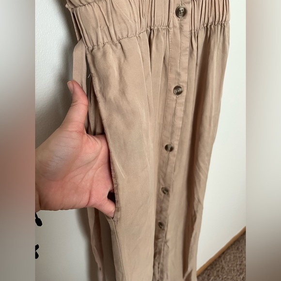 Thread and supply tencel button down midi dress belted - Picture 10 of 12